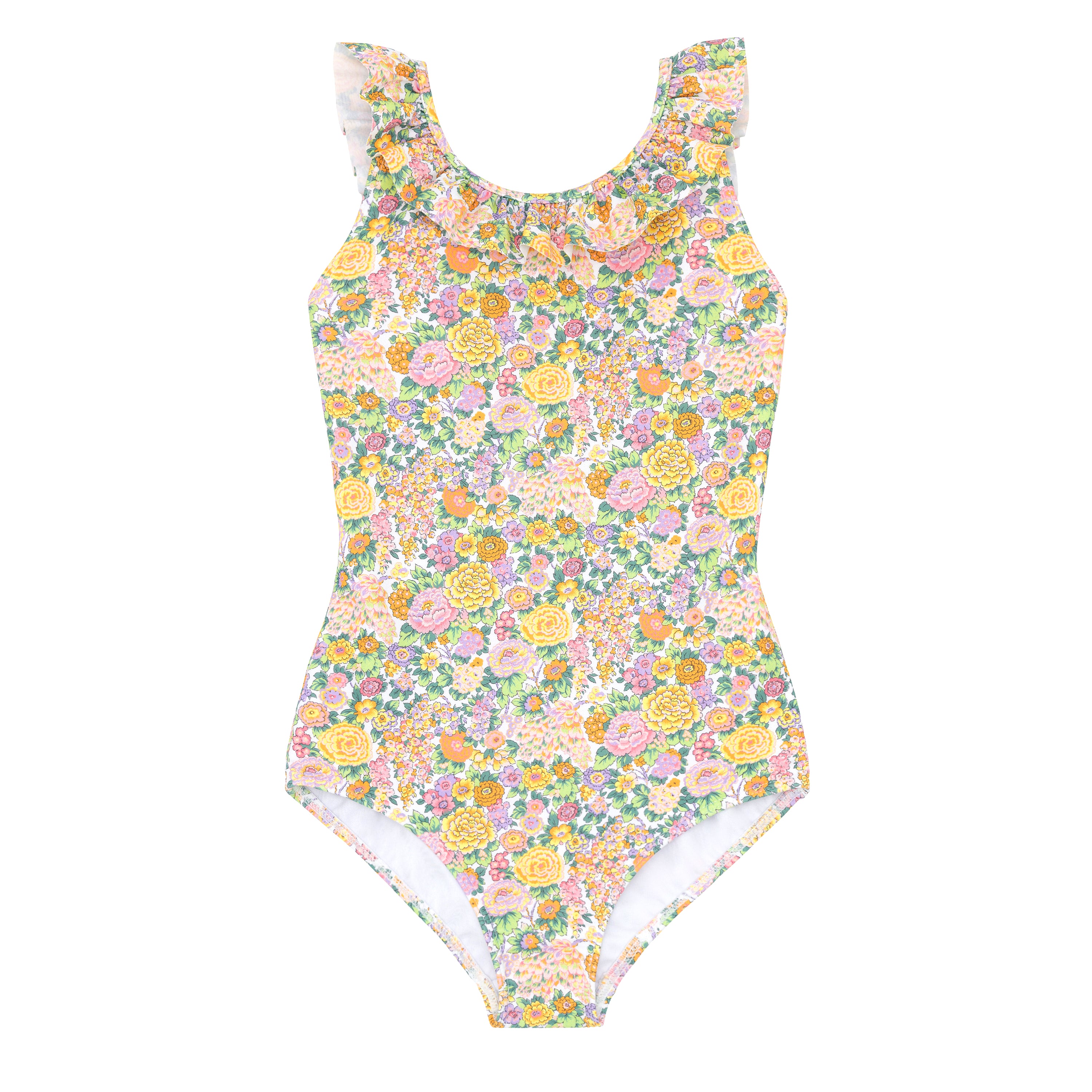 MINNOW Elysian Liberty Ruffle Collar One Piece