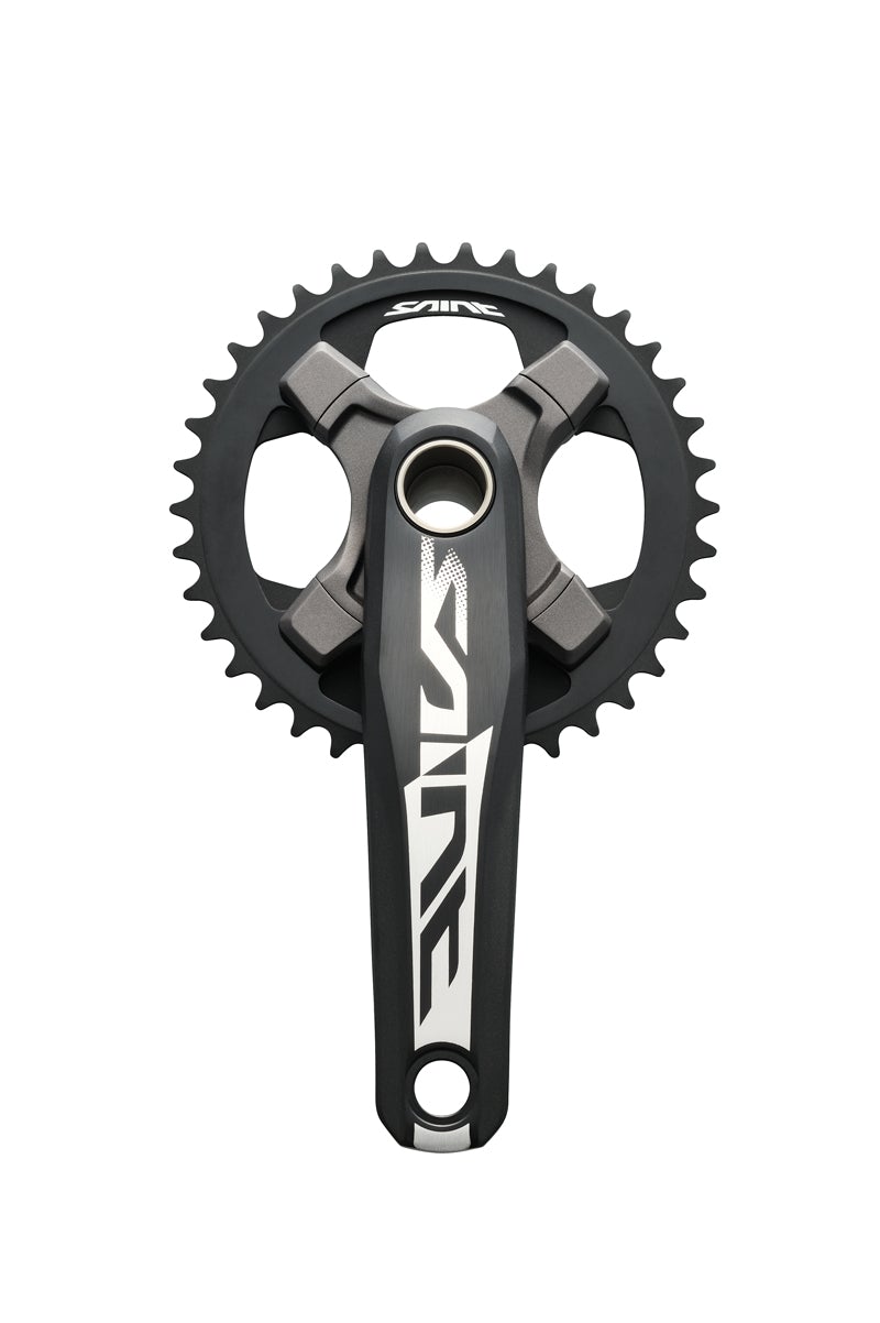 Shimano Saint M820 Single Ring Crankset   Black