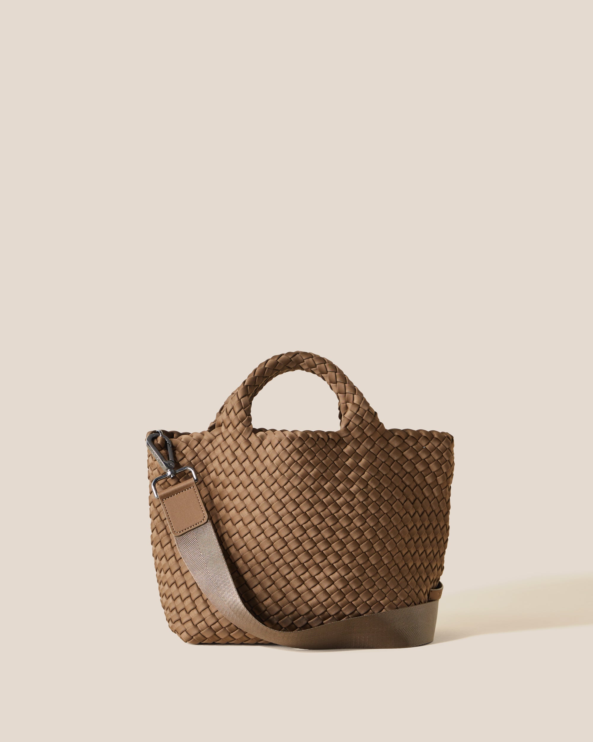 StBarths_Small_Tote_Solid_Mink_SN03012LD_Main NAGHEDI St. Barths Small Tote Mink Brown