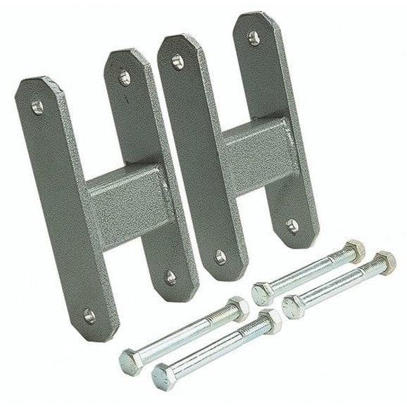 Warrior Products 1/2" Lift Front Leaf Spring Shackle Kit for 87 95 Jeep Wrangler YJ
