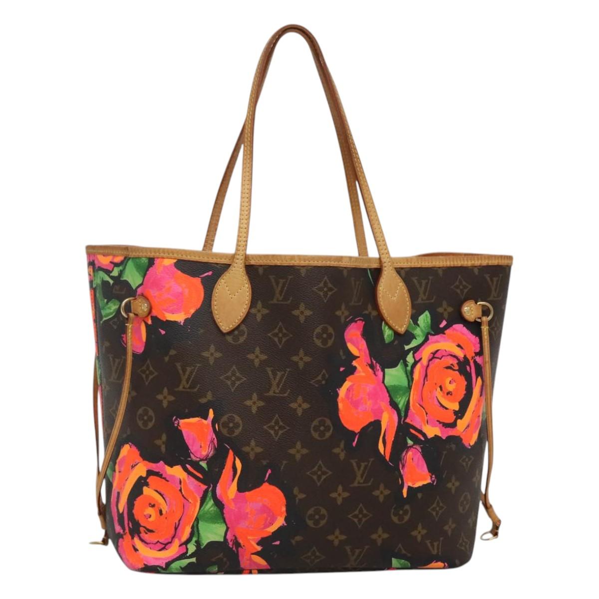 LOUIS VUITTON Monogram Rose Neverfull MM Tote Bag M48613 LV Auth BA900A
