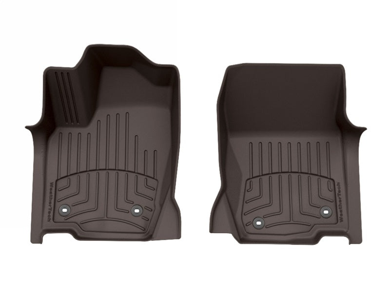 WeatherTech 2025 Toyota Land Cruiser/2024 Lexus GX Front FloorLiner HP   Cocoa