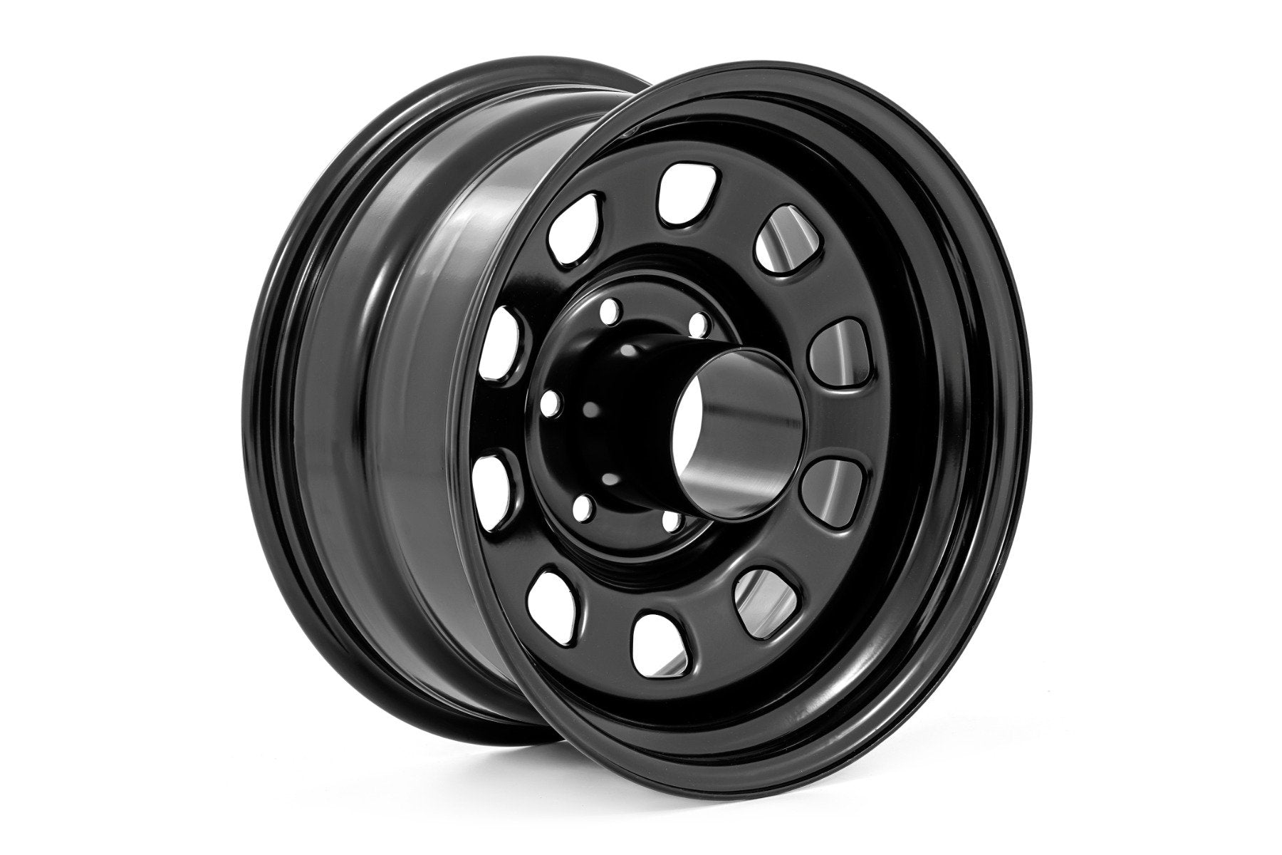 ROUGH COUNTRY Steel Wheel   Black   17x9   5x5.5   4.25 Bore   +0mm   RC51 7175