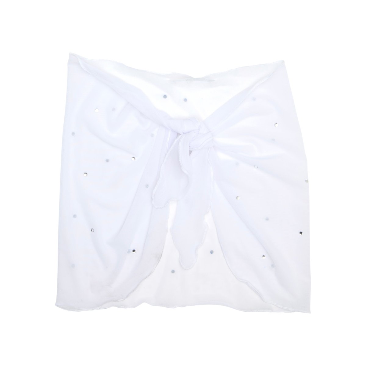 LES TOUT PETITS CRYSTAL STONE SHORT SARONG COVER UP