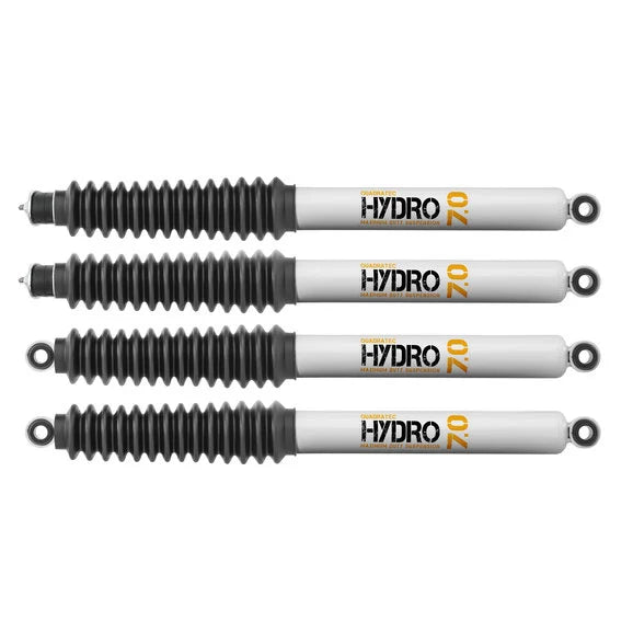 Quadratec Maximum Duty Hydro 7.0 Shock Kit for 87 95 Jeep Wrangler YJ