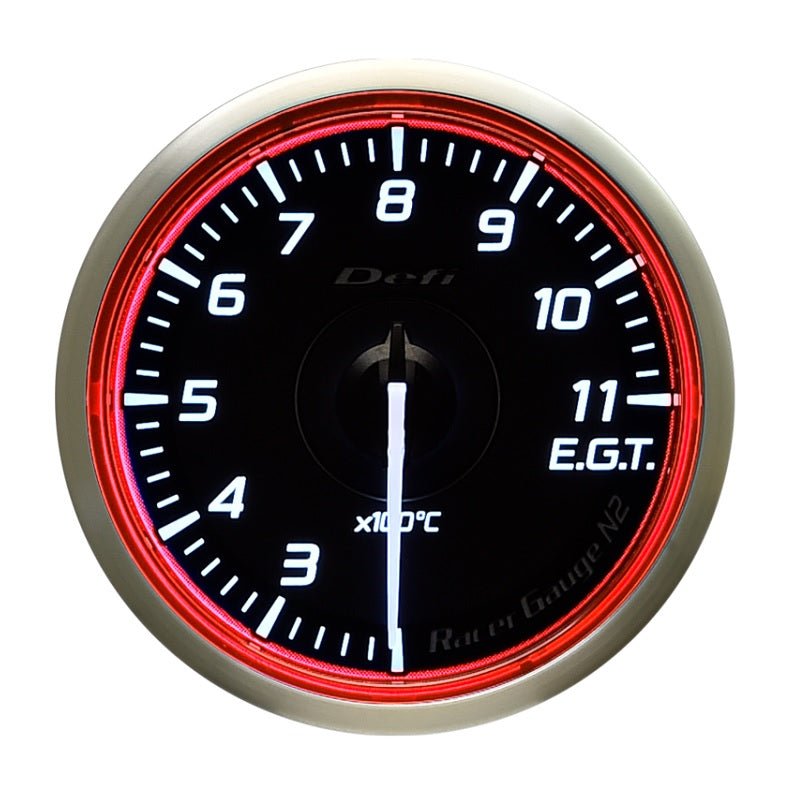 TORQUEGT Defi Racer N2 Standalone Gauge 60mm Exhaust Temp Red