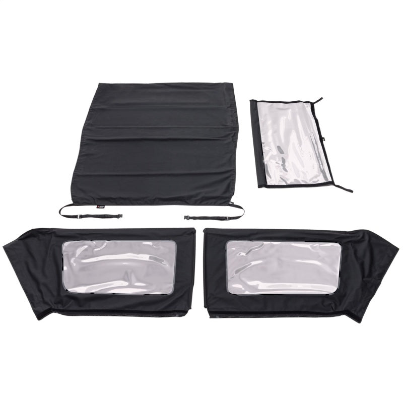 Rugged Ridge 07 18 Jeep Wrangler JK (2 Door) Voyager Frameless Soft Top