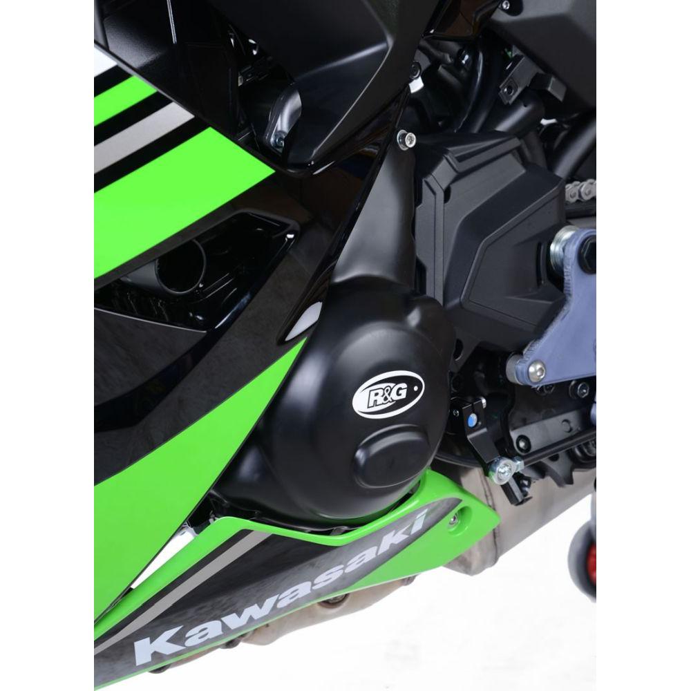 R&G Racing Black Engine Case Cover LHS ECC0225BK
