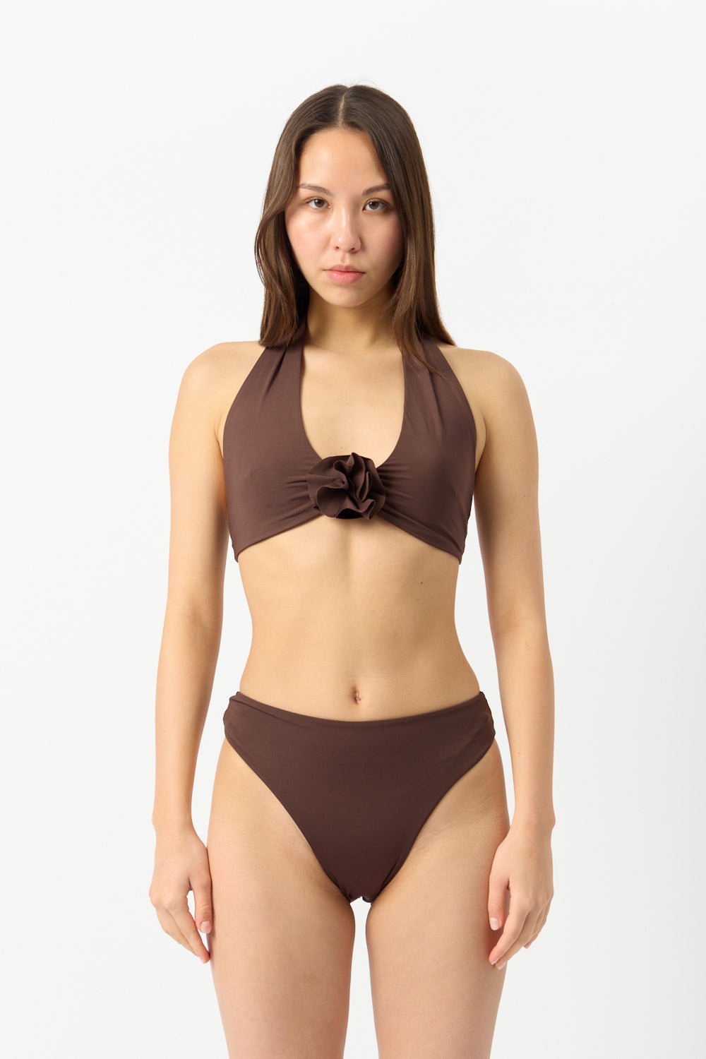 Maygel Coronel Lebrija Bikini Brown