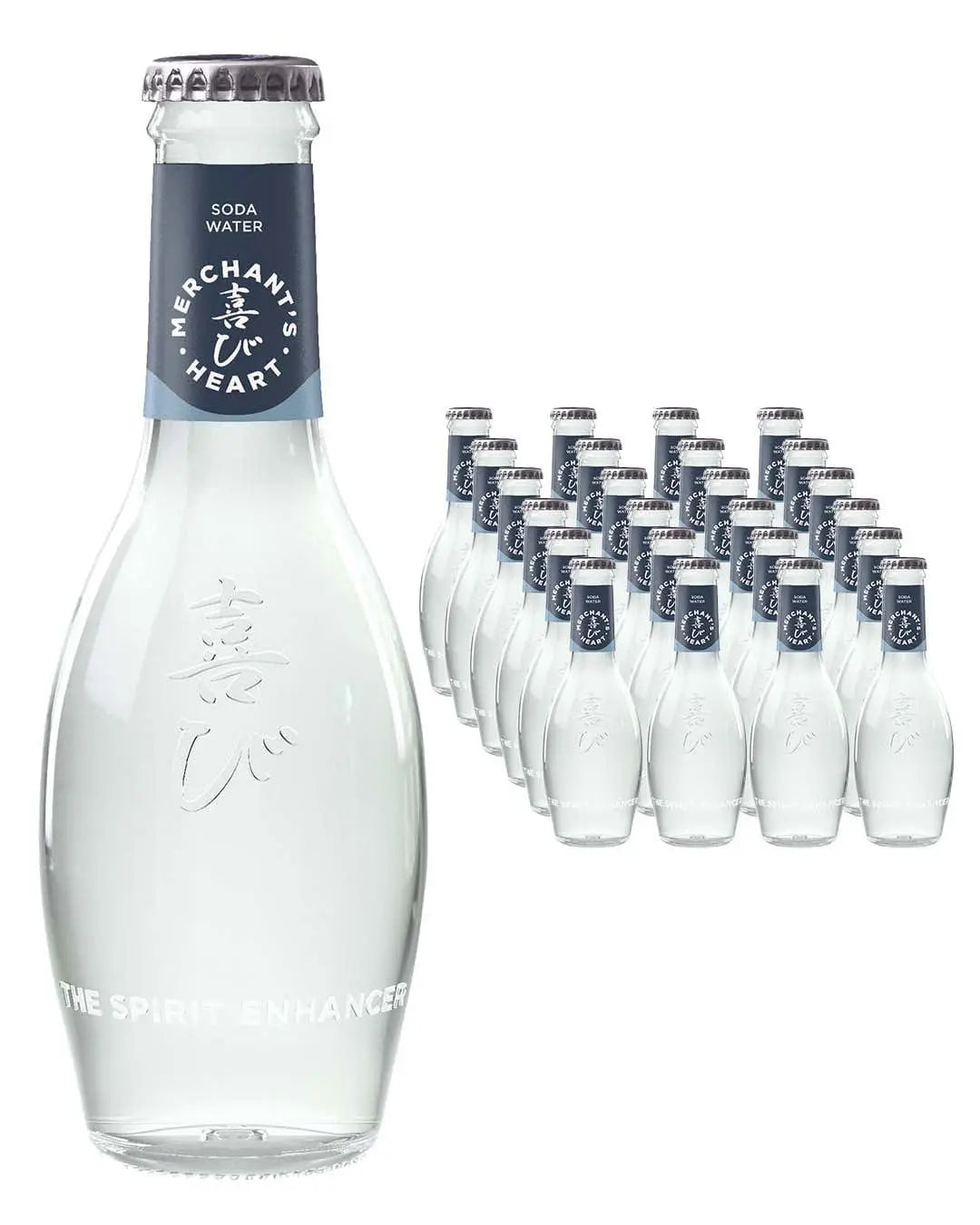 Merchant's Heart Soda Water Multipack, 24 x 200 ml