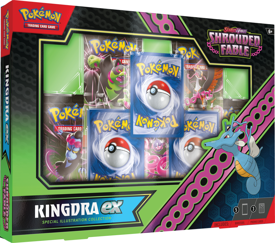 THE POKEMON COMPANY Pokemon TCG   Scarlet & Violet   Shrouded Fable   Kingdra EX Special Illustration Collection