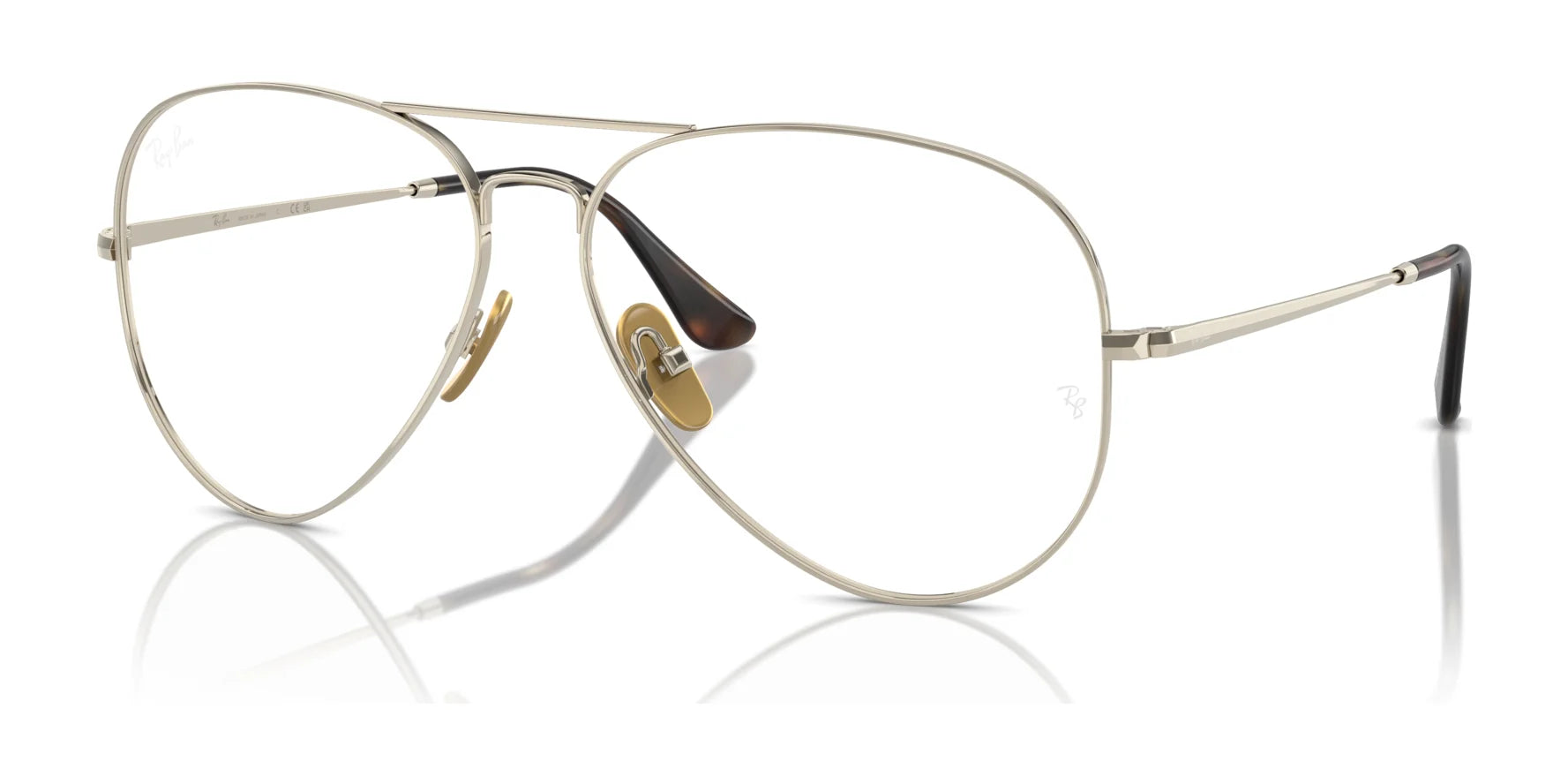 Ray Ban AVIATOR TITANIUM RX8789 Eyeglasses   Size 58
