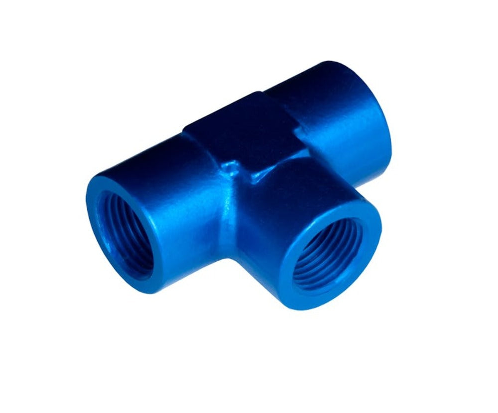 Redhorse Performance 917 12 1 3/4in fm tee NPT adapter blue