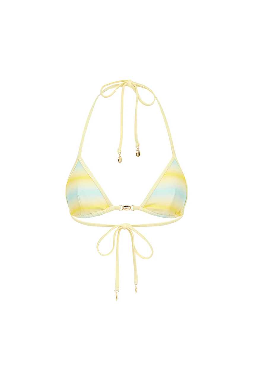 SEVEN WONDERS Miami Bikini Top Rio Print