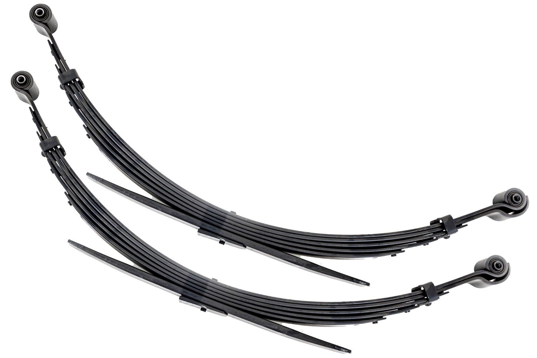 ROUGH COUNTRY Rear 52 Inch Leaf Springs   4" Lift   Pair   Chevy/GMC C10/K10 Truck & SUV/K5 Blazer (73 91)   8200Kit