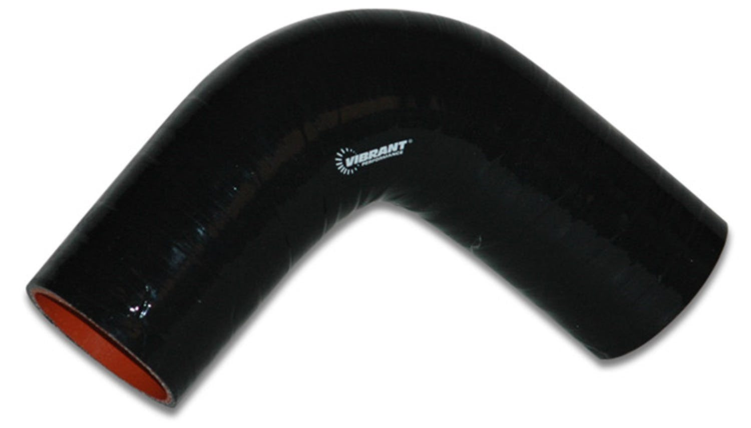 Vibrant Performance 2749 4 Ply 90 degree Elbow, 1.5 inch I.D. x 4 inch Leg Length   Black