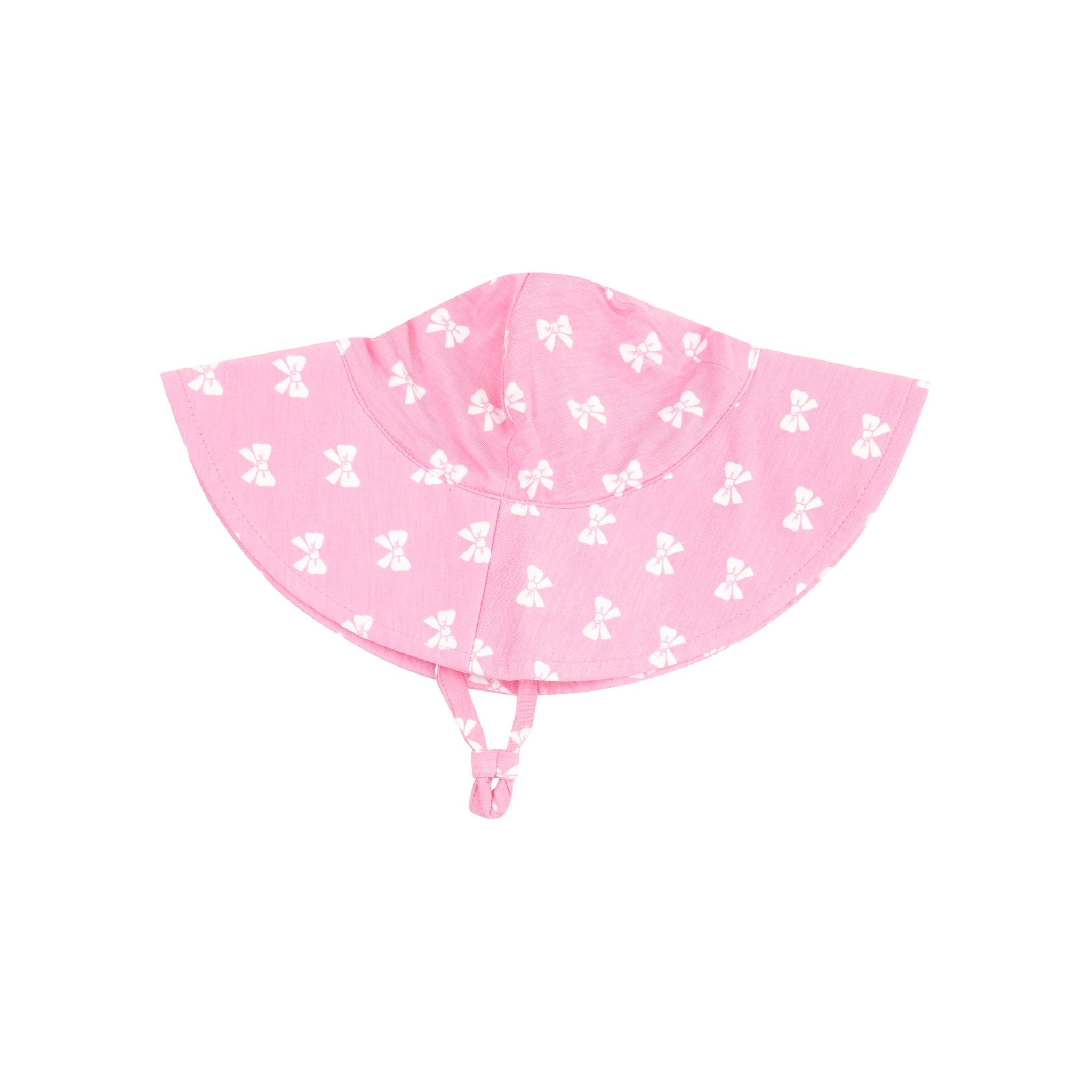 ANGEL DEAR Wide Brim Sunhat   Pink Bows
