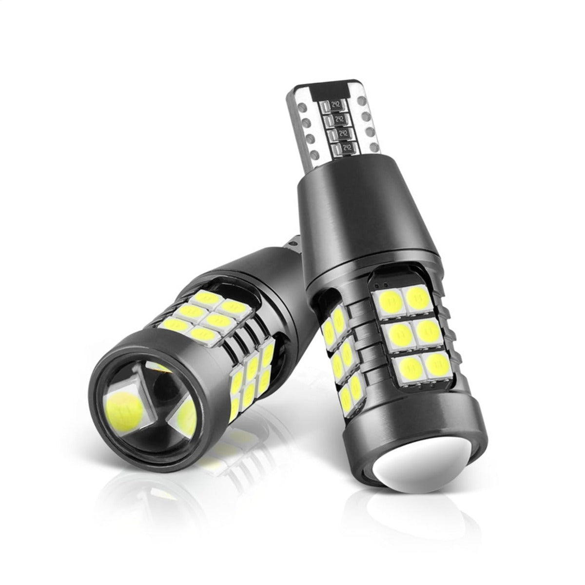 XTUNE POWER 9044861 Uniform and Consistent 27 x 3030 LED Chip Machine Soldered Into Each Bulb White Color White 5500K 1 Pair T15 921