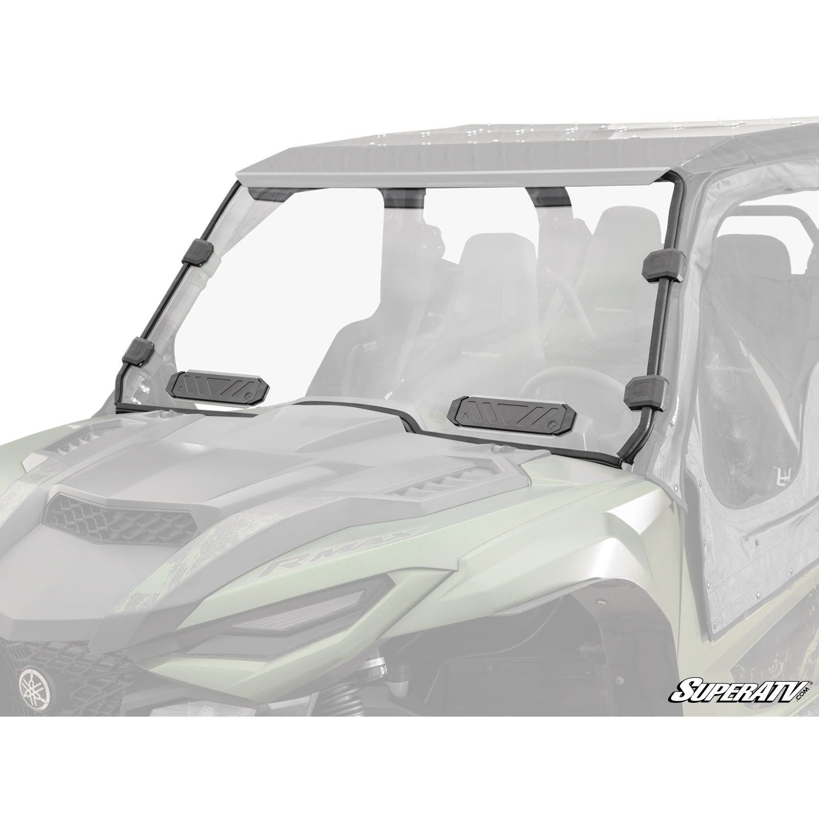 SuperATV Yamaha Wolverine RMAX Vented Full Windshield WS Y RMAX V 70