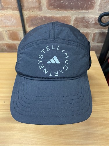 ADIDAS BY STELLA MCCARTNEY aSMC PAD HAT CAP   BLACK HT4827   WOMEN ONE SIZE
