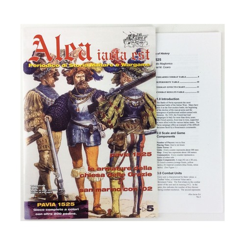 Alea iacta est Alea iacta est Magazine #5 w Pavia 1525 Mag VG