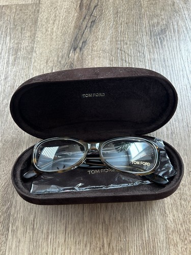 TOM FORD TF 5263 052 HAVANA G AUTHENTIC DESIGNER EYEGLASSES 55 15 140