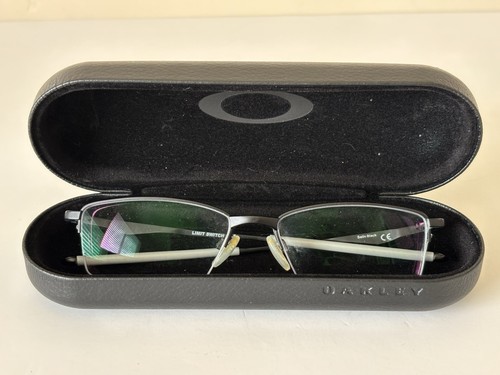 Oakley Eyeglasses OX5119 0154 Limit Switch Black Half Rim Frames Only 54 17 139
