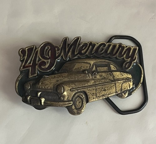 Vintage THE Great American 49 Mercury BELT BUCKLE #1943