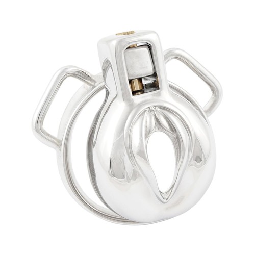 Male Short Sissy Chastity Device Base Ring Attachable Belt Stainless Steel Me...
