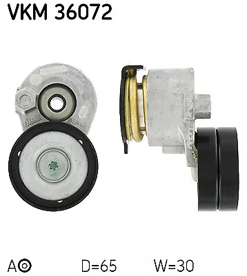 SKF VKM 36072 TENSIONER PULLEY  V RIBBED BELT CENTRE FOR RENAULT
