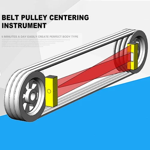PDL 02 Belt Pulley Sprocket Alignment Pulley Laser Alignment Instrument 
