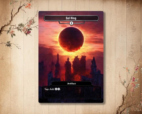 Sol Ring #2   High Quality Custom Card [ Alternative Custom Art ]