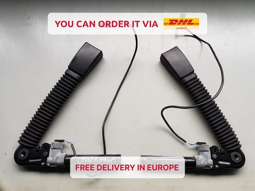 ✅✅✅BMW E65 E66 E67 7 SEAT BELT BUCKLE RECEIVER SET FRONT SET 9112569 91 FS