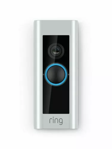 Brand New Ring R8VRP6 0EN0 1080p Video Doorbell   Satin Nickel
