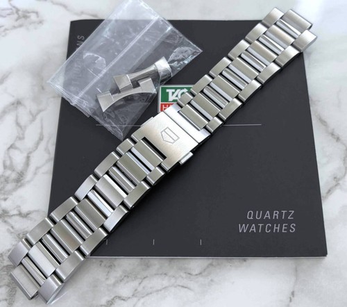 Genuine New Tag Heuer Carrera FAA114 21mm Watch Band Bracelet Strap Belt #253