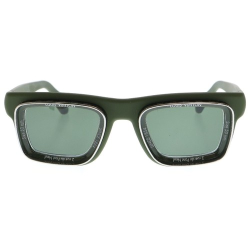 LOUIS VUITTON Z2443U LV Super Vision Square Color Lens Sunglasses Eyewear Glasse