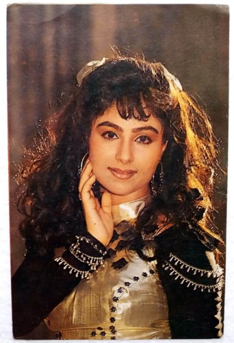 Bollywood Actress Ayesha Jhulka Rare Old Original Post card Postcard India