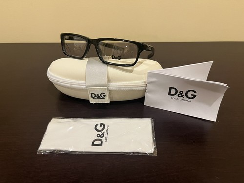 NEW Dolce & Gabbana D&G 1133 501 Black EYEGLASSES GLASSES FRAMES 52 15 145