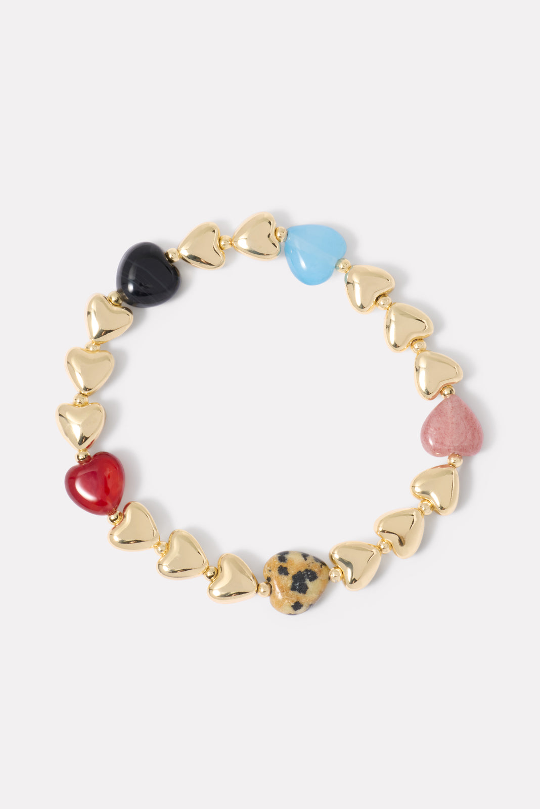 EVEREVE Aria Stone Heart Bracelet