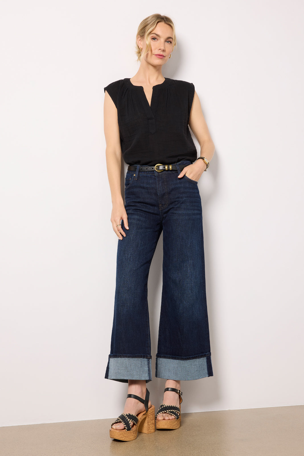 Z SUPPLY Callie V Neck Airy Top