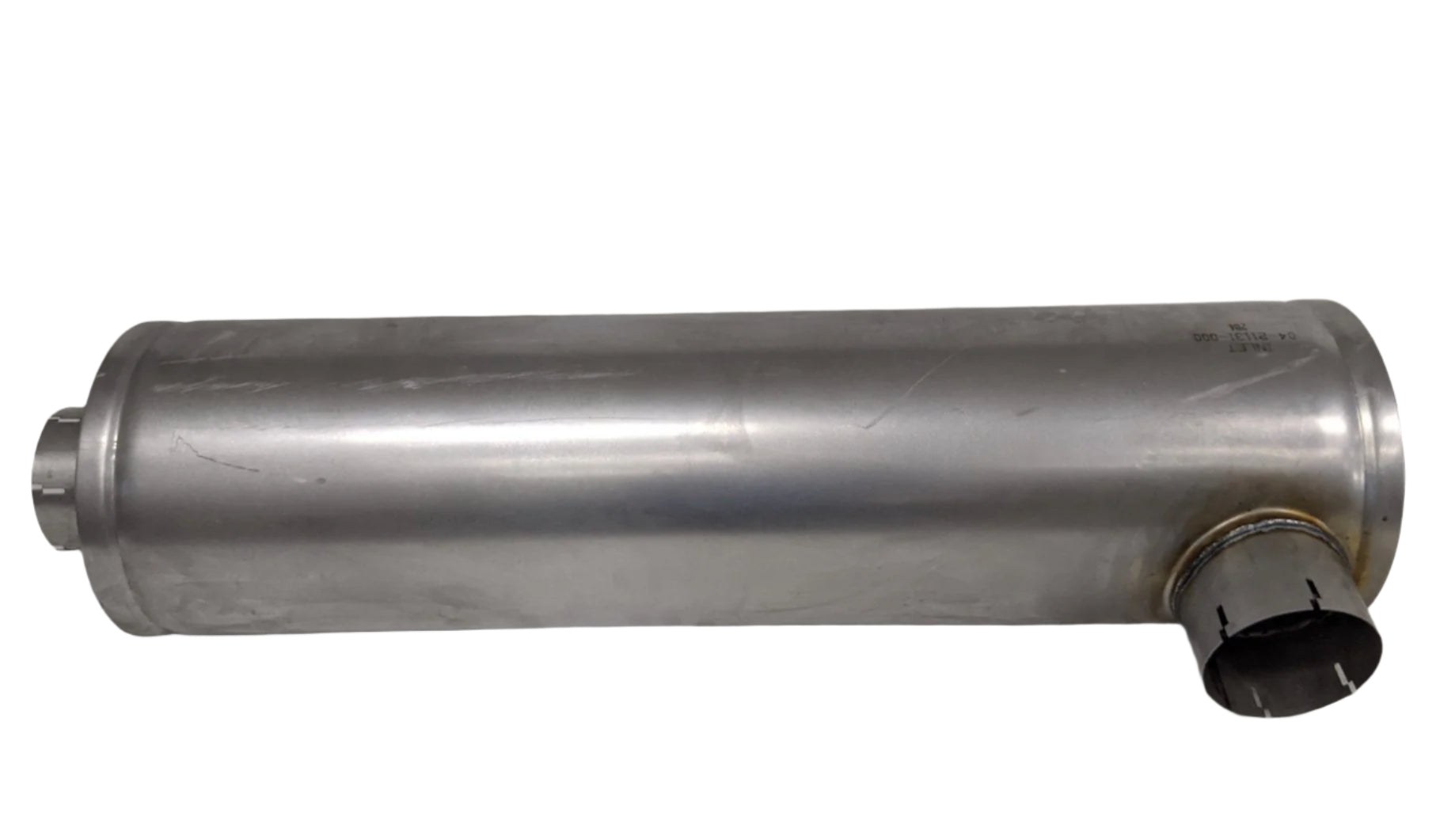 New Freightliner 5" Inlet 5" Outlet Horizontal Exhaust Muffler  P/N 04 21131 000