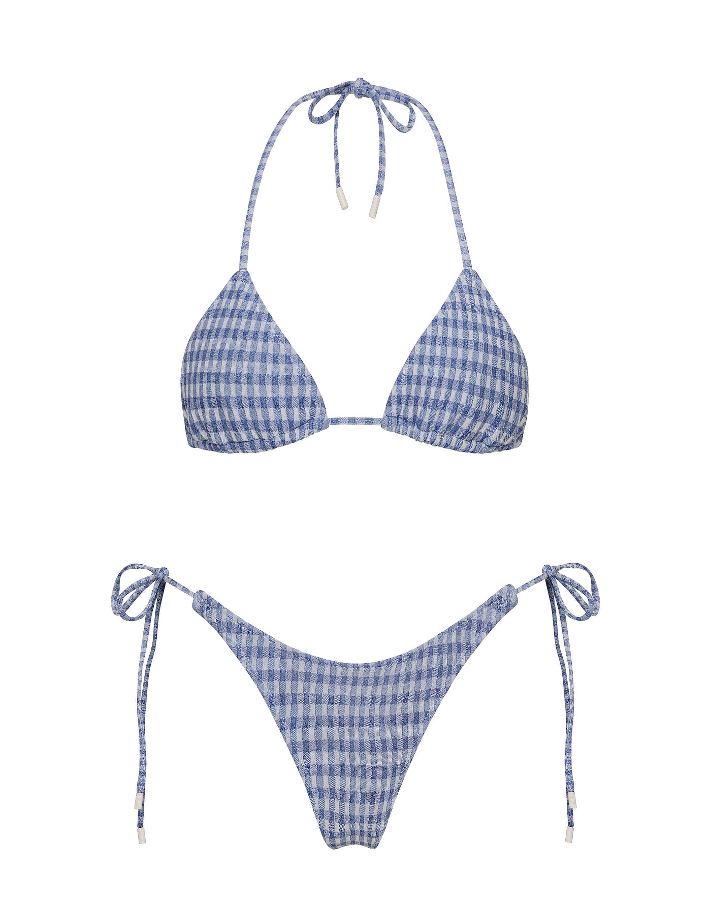 VINCA   LOKO Sparkle Triangle Bikini Set