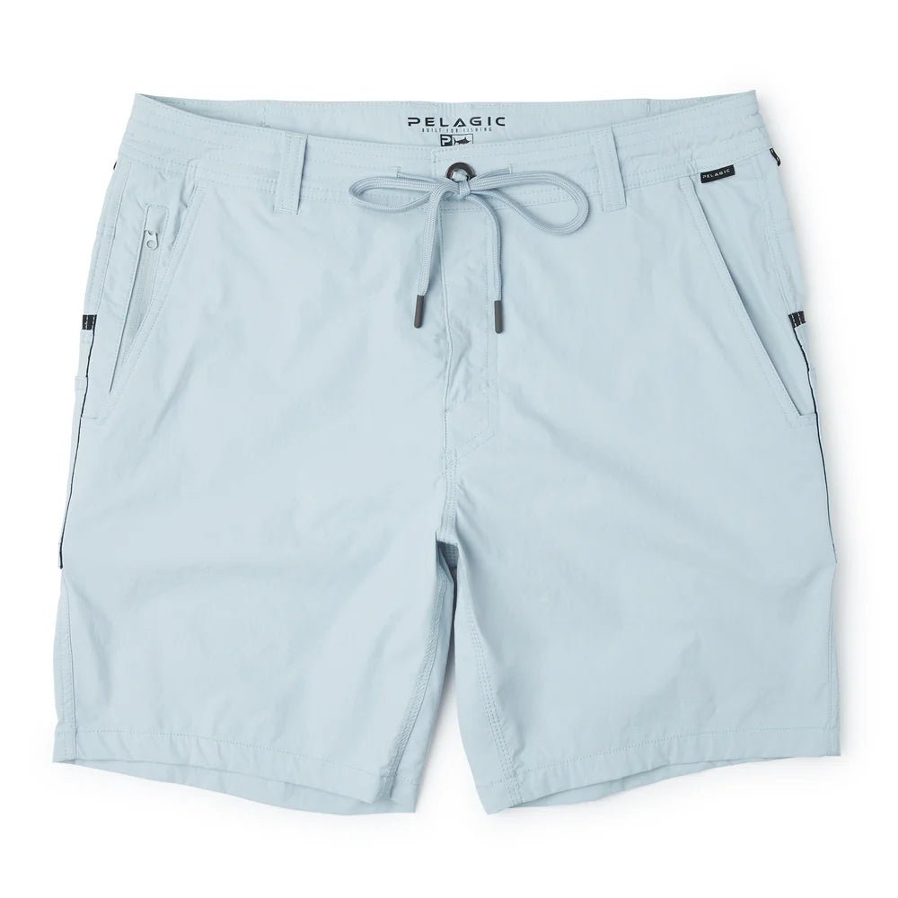 PELAGIC GEAR MENS Pelagic "Flyline" Men's Boardshorts 19"   Blue Fog