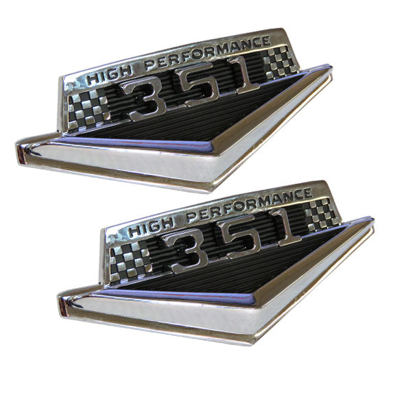 TOMS OFFROAD Fender Emblem Kit   "High Performance" w/351w, Full Set