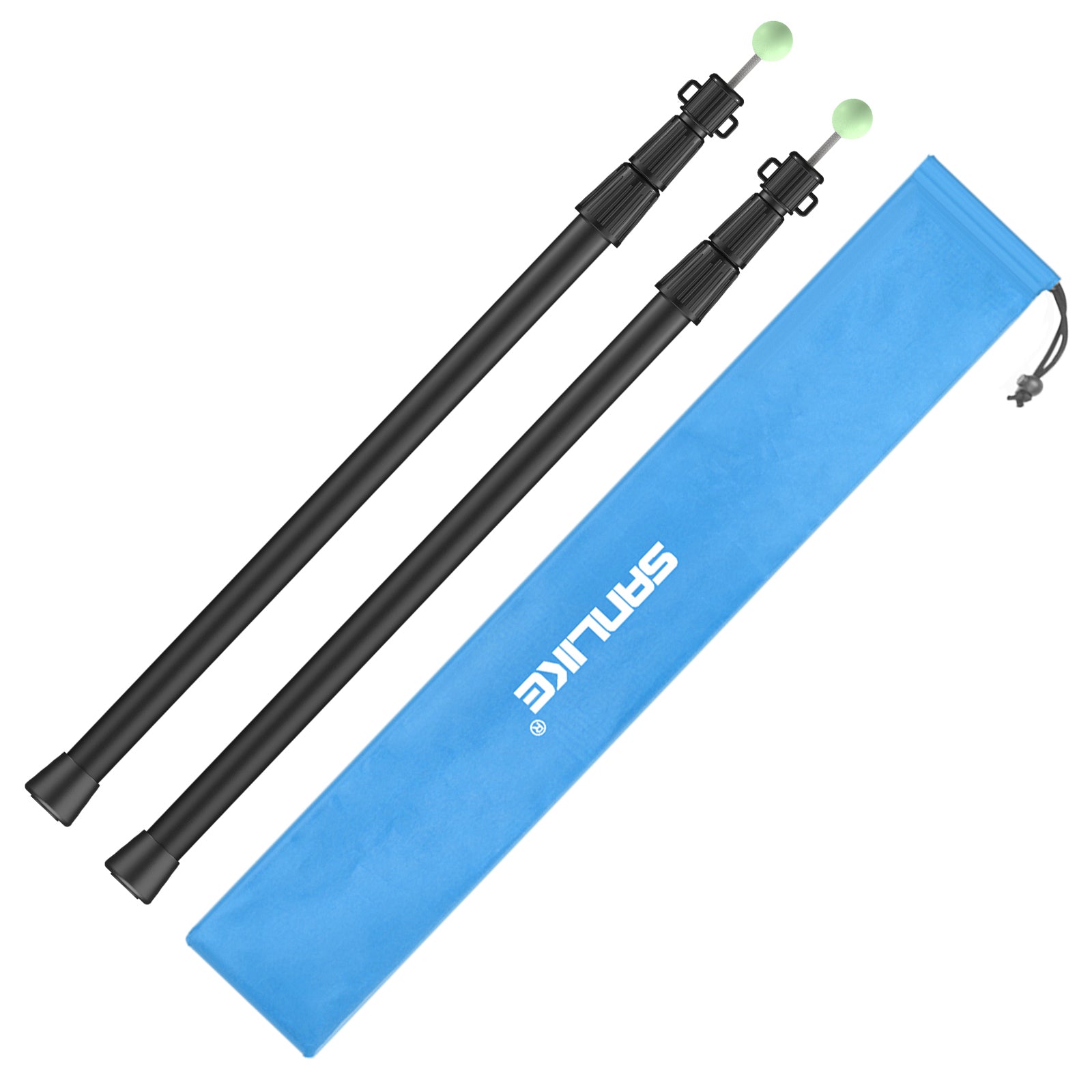 SANLIKE STORE SANLIKE Telescoping Tent Tarp Pole Set Adjustable Camping Poles Aviation Aluminum Camping Rods for Awning Outdoor Sports Tool