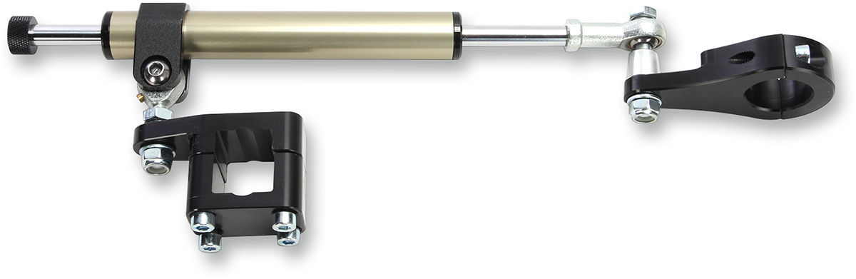 MOOSE RACING Steering Stabilizer   7 Way Adjustable   BTS S543 BK