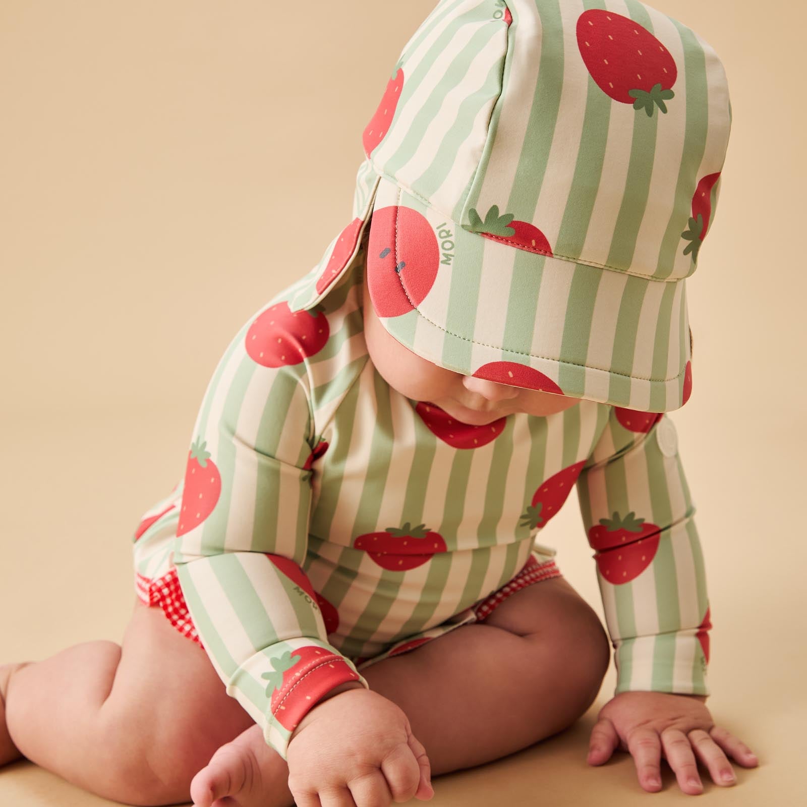 MORI Strawberry Sunsafe Swim Hat