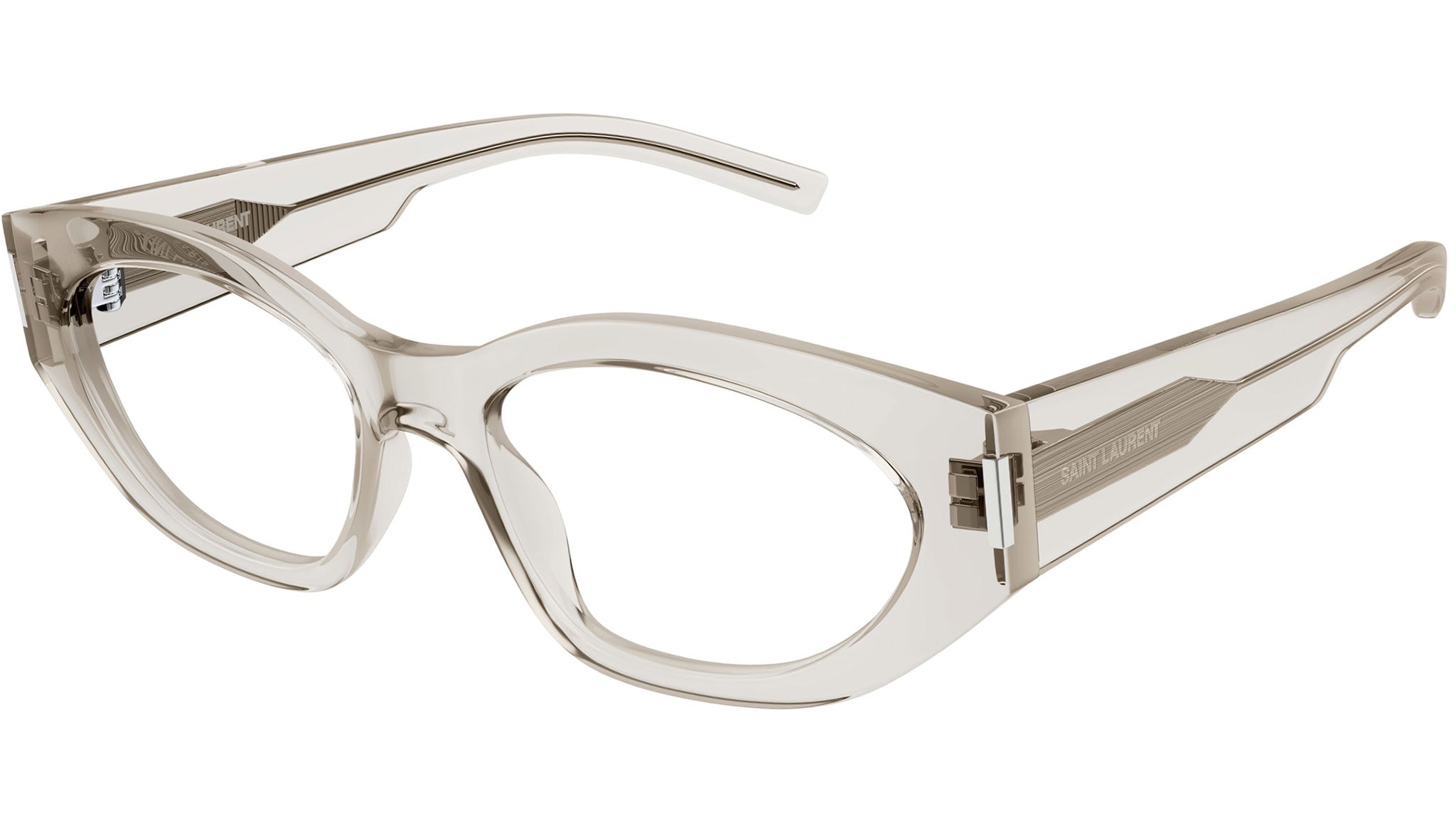 SAINT LAURENT SL 638 OPT 004 Transparent Beige
