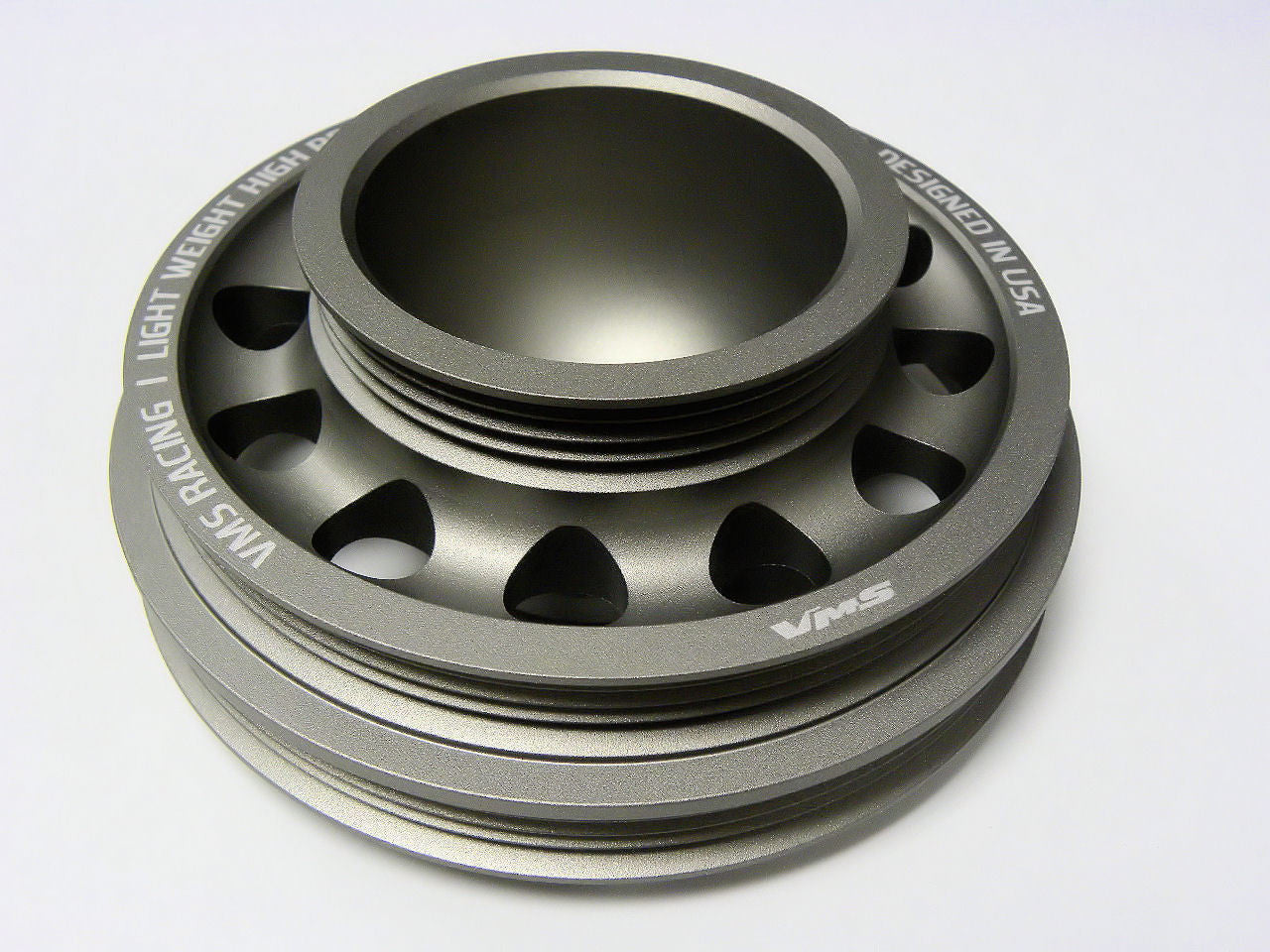 VMS RACING 92 95 Honda Civic SOHC D15 D16 Light Weight Aluminum Crankshaft Pulley OEM SIZE / Part # CP518