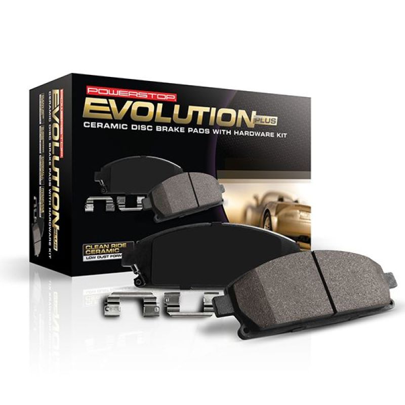 POWERSTOP Power Stop 2021 Genesis G80 Front Z17 Evo Ceramic Brake Pad w/Hardware
